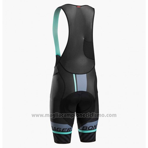 2016 Abbigliamento Ciclismo Trek Bontrager Nero e Grigio Manica Corta e Salopette